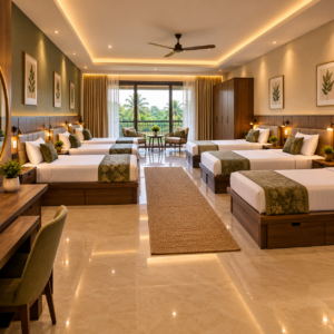 Luxurious Eight-Bed Tropical Dormitory (1)